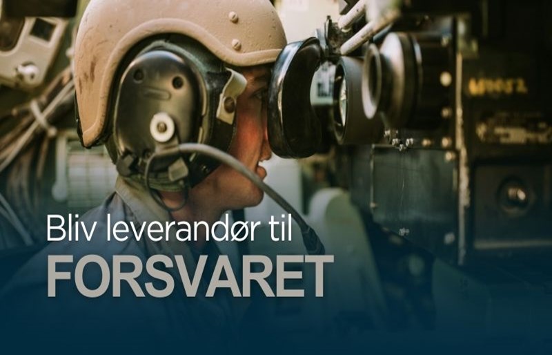 Bliv leverandør til forsvaret