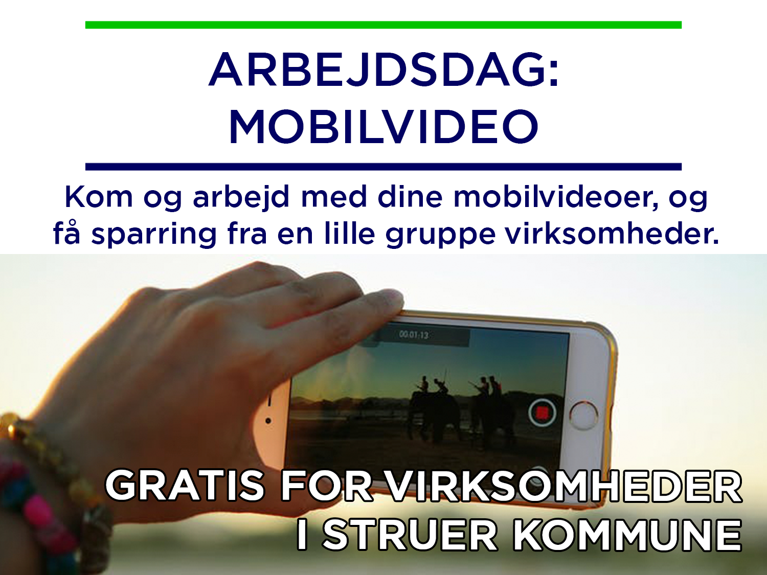 Arbejdsdag: Mobilvideo