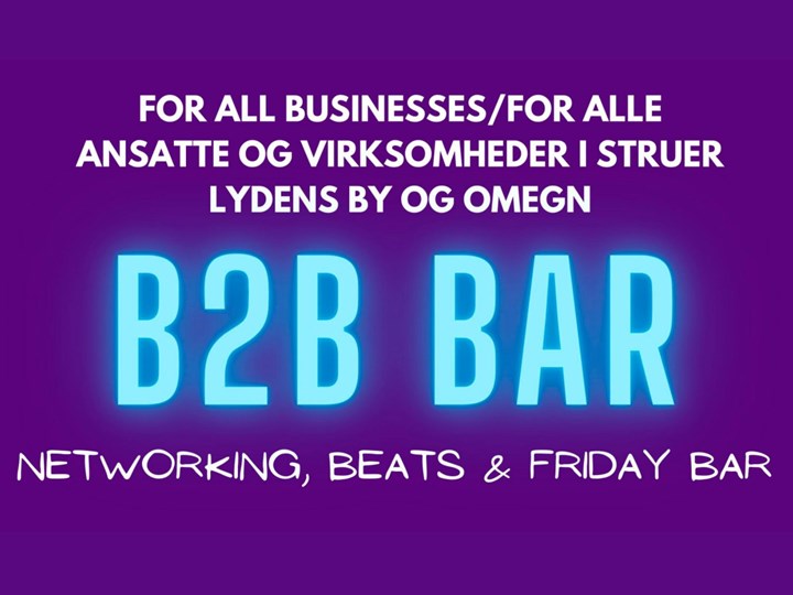 B2B Bar - Erhvervslivets fredagsbar