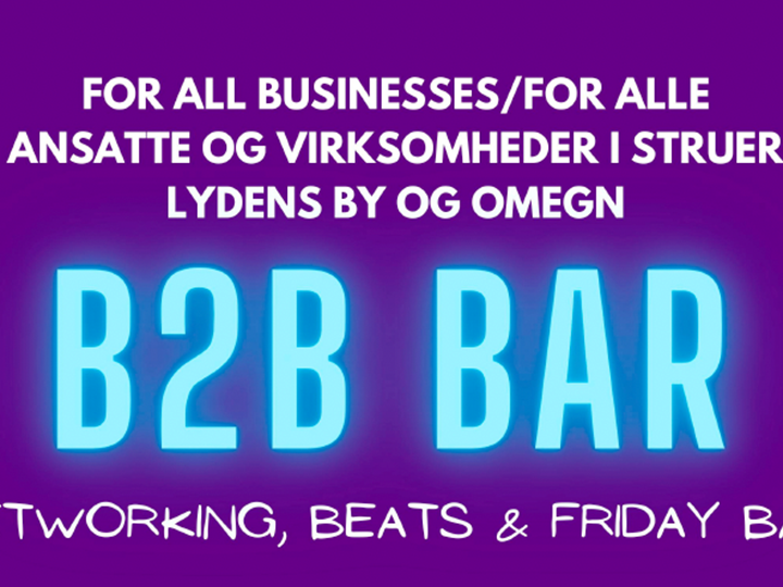 B2B Bar - Erhvervslivets fredagsbar