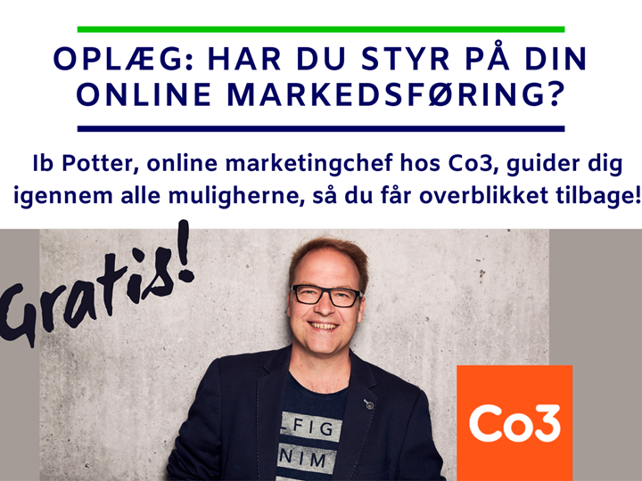 Ib Potter oplæg: Har du styr på din online markedsføring? (GRATIS)